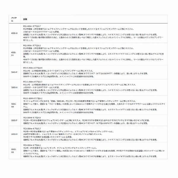 23ソルティガ 5000 P ダイワ