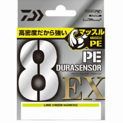 UVF PEデュラセンサーX8EX+Si3 ライムグリーンM 0.3-200 ダイワ