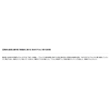 極鋭アカムツ ＭH 205 ダイワ