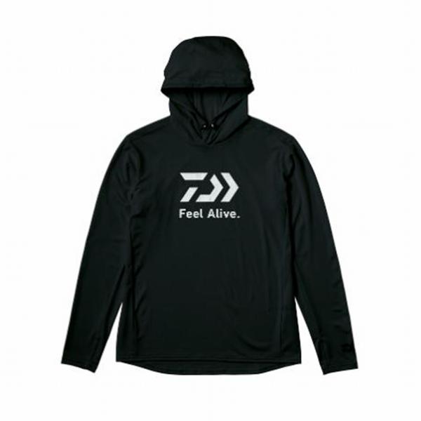 Feel Alive. ドライフーディーＤE 3525 ブラック ＸＬ ダイワ