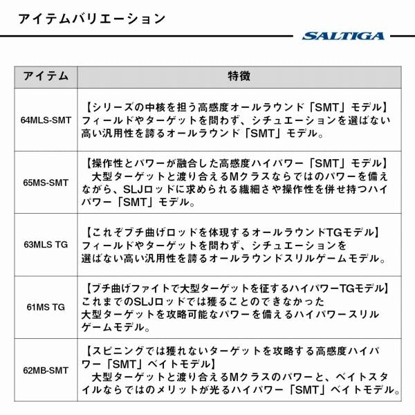 ＳＡＬＴＩＧＡ　ＳＬＪ　ＥＸ　62ＭＢ－ＳＭＴ ダイワ