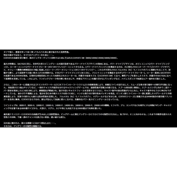26セルテート　ＳＷ　20000－Ｈ ダイワ 秋の大感謝祭