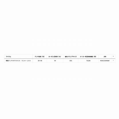 瞬鋭テンヤタチウオＥX 91Ｈ 160 ダイワ