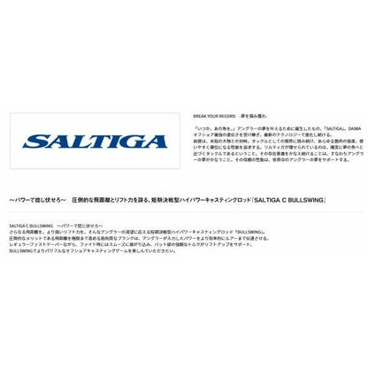 ＳＡＬＴＩＧＡ　Ｃ　ＢＵＬＬＳＷＩＮＧ　85－6 ダイワ