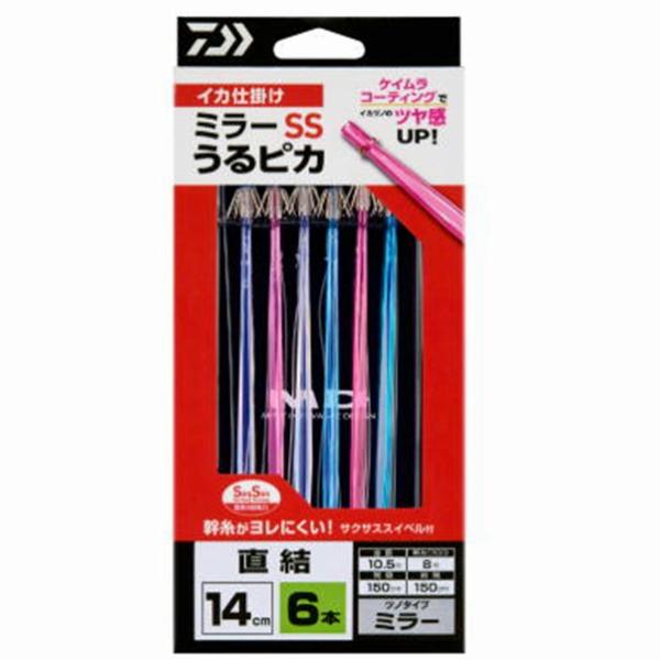 イカ仕掛ミラー14ＳＳ うるピカ 6本 直結 ダイワ