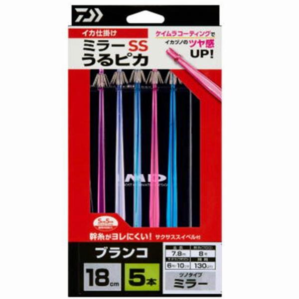 イカ仕掛ミラー18ＳＳ うるピカ 5本 ダイワ
