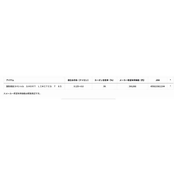 銀影競技ＳＰ　ＳＨＯＲＴＬＴＤ　Ｔ　85 ダイワ