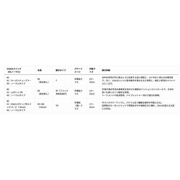 銀影競技ＳＰ　ＳＨＯＲＴＬＴＤ　Ｔ　85 ダイワ
