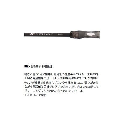 ＳＩＬＶＥＲ　ＷＯＬＦ　ＳＸ　71ＬＭＬ－Ｓ ダイワ