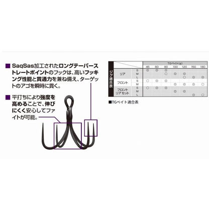 タチジギフック 一閃SS クワトロ フロントリアセット M ダイワ 秋の大感謝祭