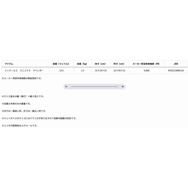 ミニクール2 S1250　LAV ダイワ