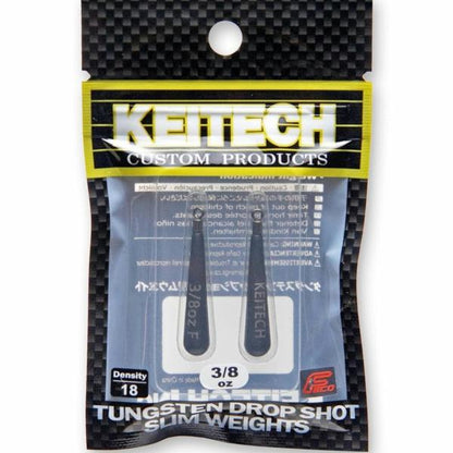 タンク゛ステント゛ロッフ゜ショットスリムウエイト 3/8oz ケイテック