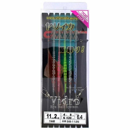 SIB-1125ビードロ針11cm2段5本針 下田漁具