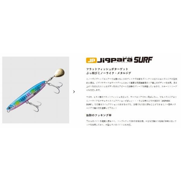 ジグパラ SURF 28g イワシ メジャークラフト