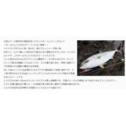 オールウェイク105パワーフィネス ジャンプライズ