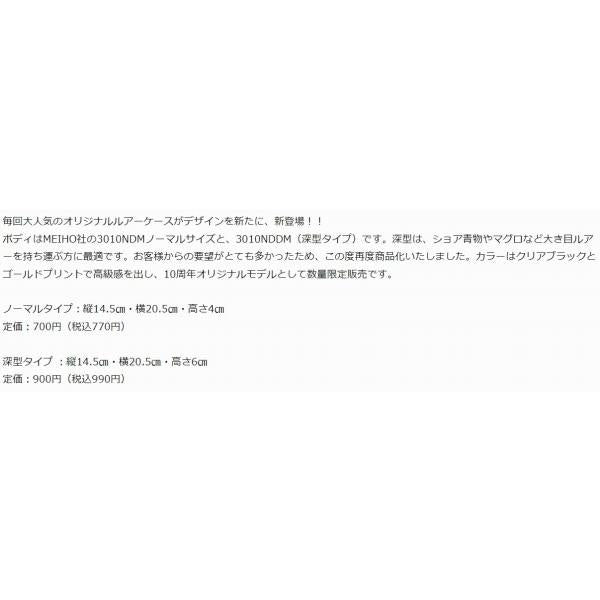 JUMPライズJUMPRIZE ルアーケース 10TH ノーマル ジャンプライズ