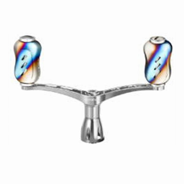 ダブルハンドル ダイワ 長さ98mmチタン &シルバー ノブ ゴメクサス