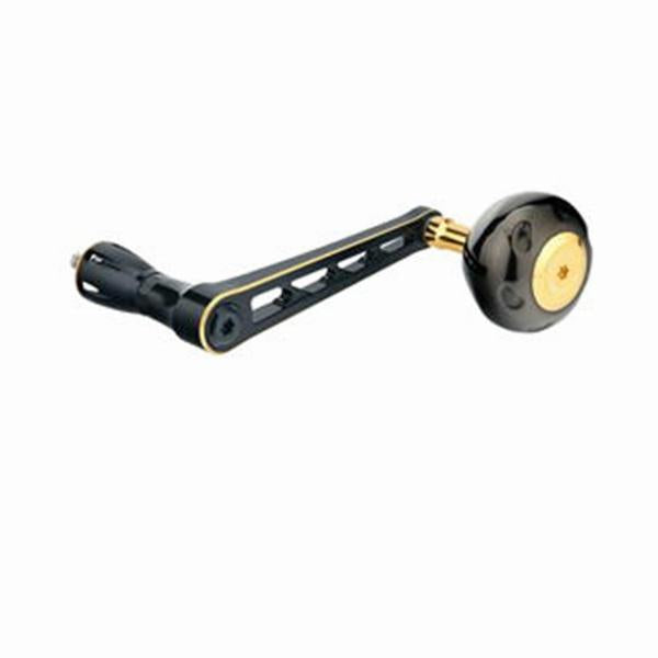 シングルハンドル 100mm ダイワ ソルティガ対応）ブラックゴールド ゴメクサス
