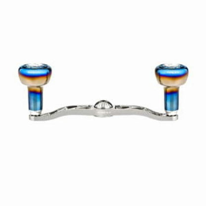 ダブルハンドル 7x4mm 長さ120mmチタン & シルバー ゴメクサス