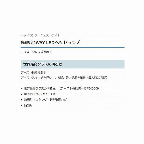 2WAY LEDヘッドランプ ハピソン 秋の大感謝祭