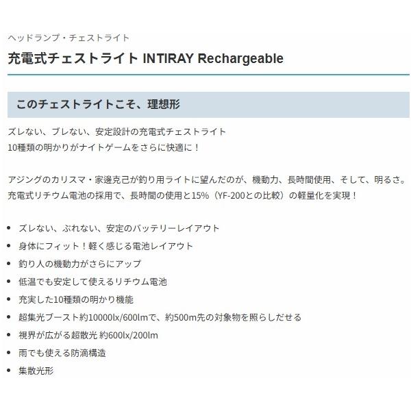 YF-201W充電式チェストライトホワイト ハピソン限定セール 秋の大感謝祭