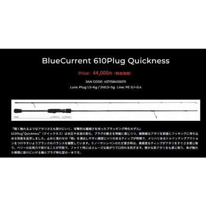 BLｕｅCｕｒｒｅｎｔ 610 プラグ クィックネス ヤマガブランクス 秋の大感謝祭