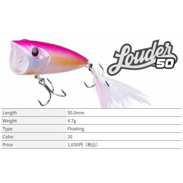 LOUDER 50 MT28 マットヌマエビ O.S.P