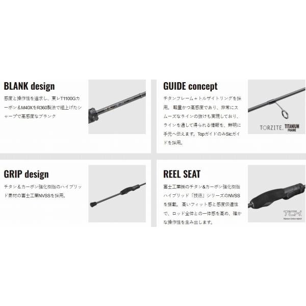 鯵道　7G　AD7-592L/S メジャークラフト
