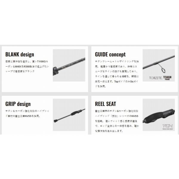 鯵道7G AD7-612L/S メジャークラフト