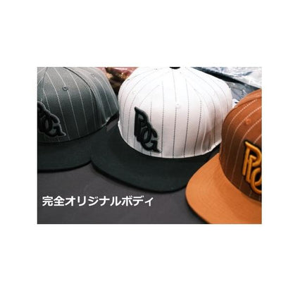 PDG フラットキャップ ホワイト/ブラック ポジドライブ