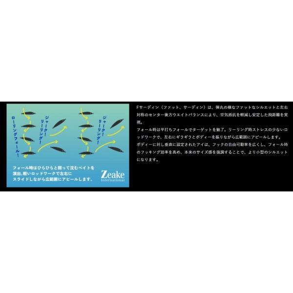 Fサーディン 20gハガレシルバー ZEAK