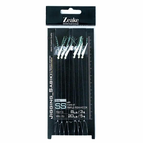 シ゛キ゛ンク゛サヒ゛キ 3本針2セット SS ZEAK