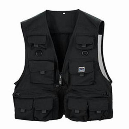 NFCー2170 フィッシングベスト ブラック M エクセル限定セール