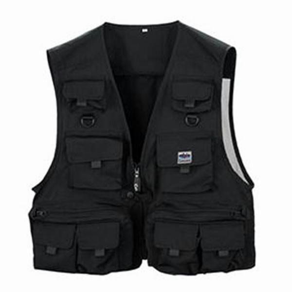 NFCー2170 フィッシングベスト ブラック M エクセル限定セール