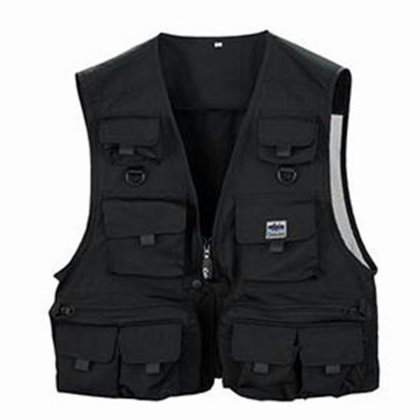 NFCー2170 フィッシングベスト ブラック L エクセル