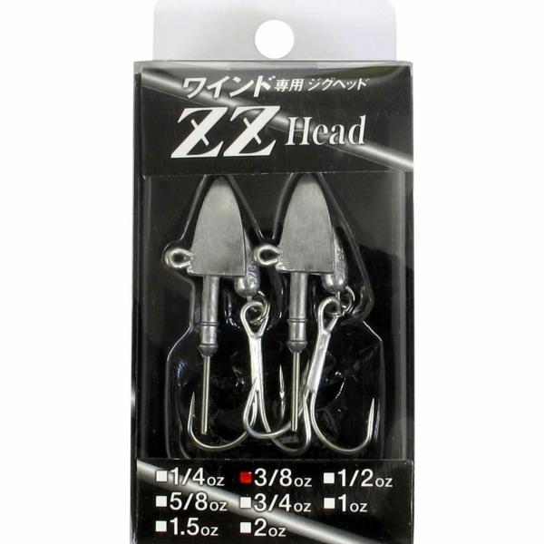 ZZヘッド3／8ｏｚ スタンダード（フック付） オンスタックル