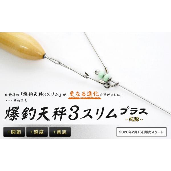 爆釣天秤3スリムプラス 1本入り 篭定