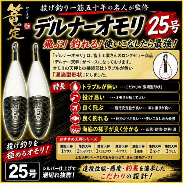 デルナーオモリ 25号 篭定