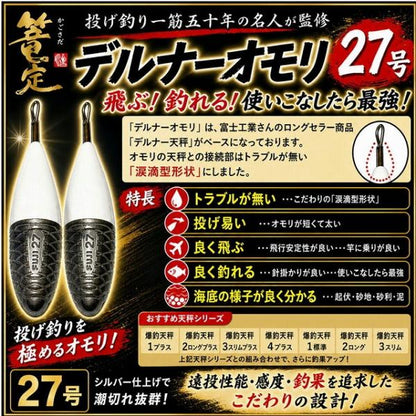 デルナーオモリ 27号 篭定