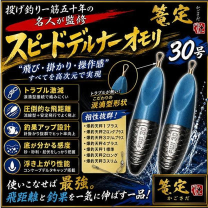 スピードデルナーオモリ 30号 篭定