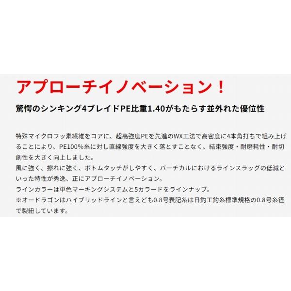 OHDORAGON X45色 2号200m28lb XBRAID限定セール
