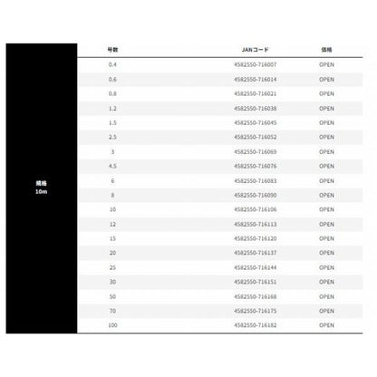 XBRAID ポリラート10M HP 25号 XBRAID 秋の大感謝祭