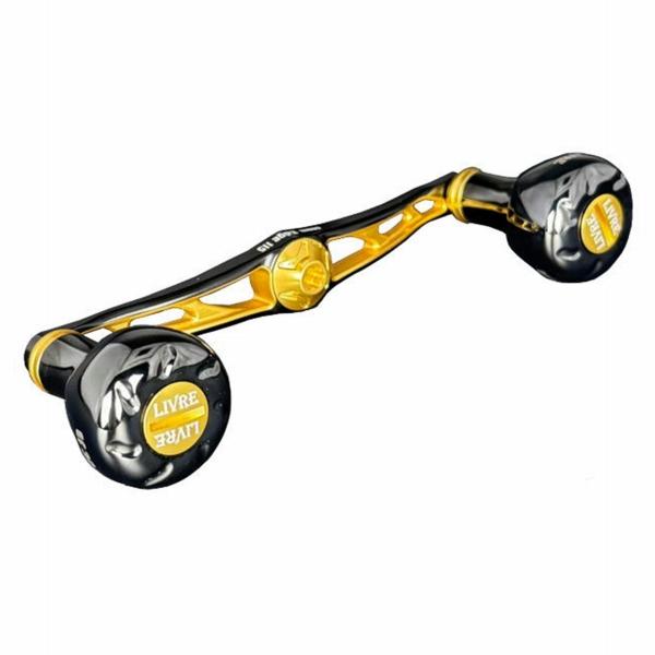 クランク EDGE115EF30ノブ(右巻)ダイワ用 ブラックリミテッド リブレ