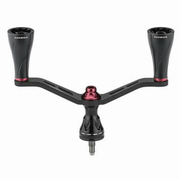カーボン製ハンドル 98ｍｍ ブラックレッド シマノ ゴメクサス
