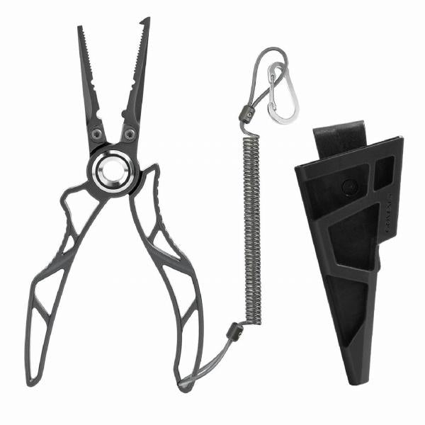ステンレス製プライヤーEXOSKELETON 7インチ17-4PH（表面チタンコーティング）168時間塩水噴霧試験で錆なし シルバー SUS7-TN