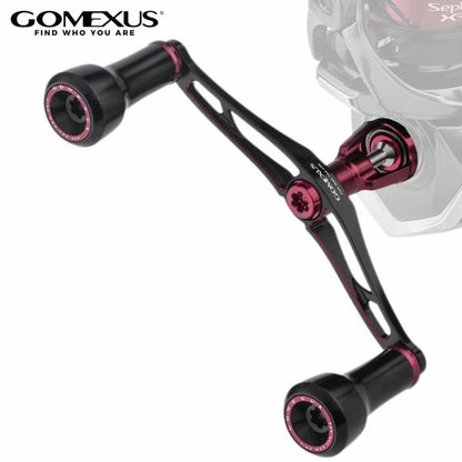 Air Sense 98 ダブルハンドル 98mm チタンノブ 20mm シマノ用 ブラックレッド H1S98YA0220A02BKRD2 ゴメクサ