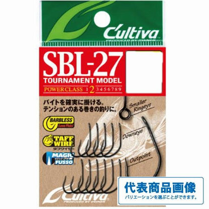 SBL-27 シングル27バーブレス 6 カルティバ 釣り人応援セール