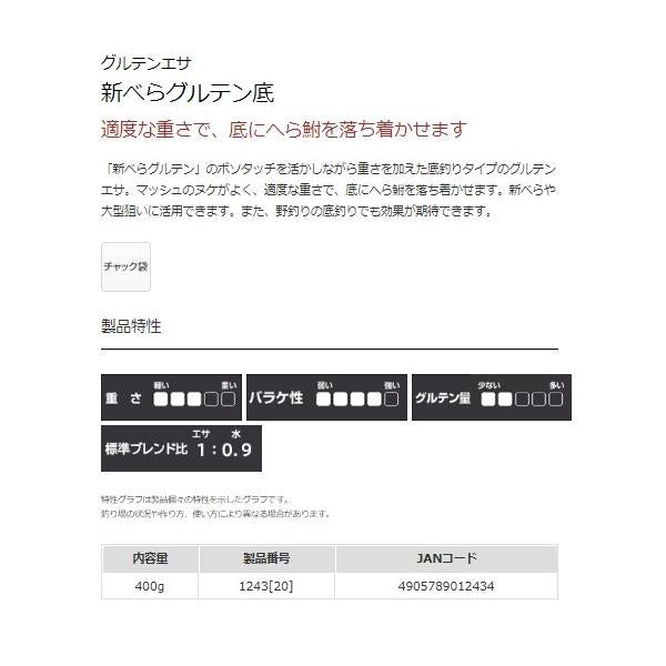 新べらグルテン底 マルキュー継続SALEA