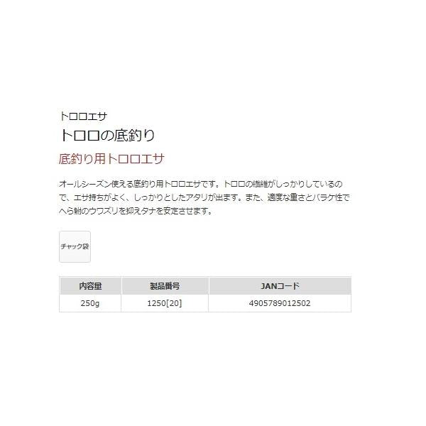 トロロの底釣り マルキュー継続SALEA