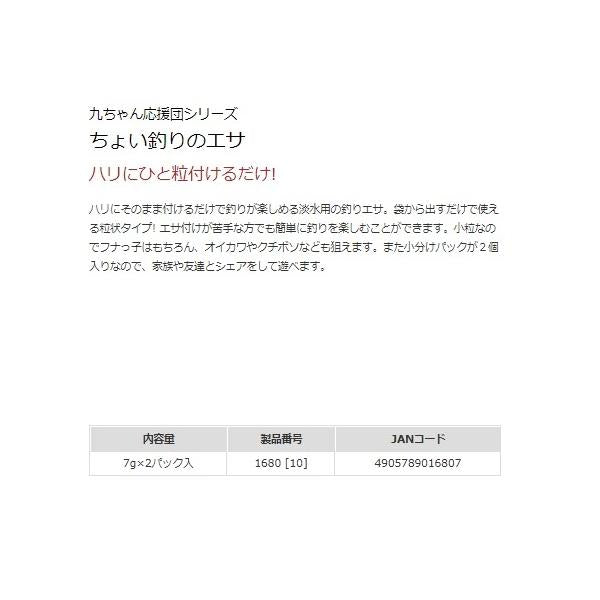 ちょい釣りのエサ マルキュー